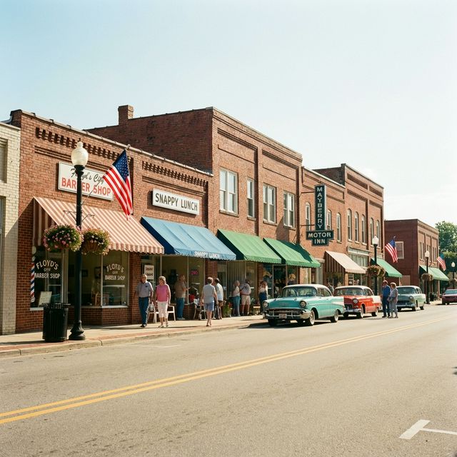Historic Mount Airy Downtown